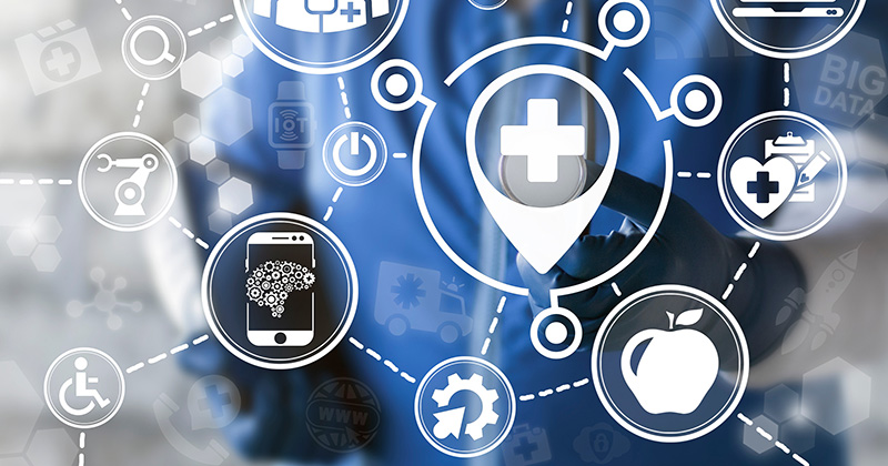 C3 - Integrated healthcare overlay graphic.